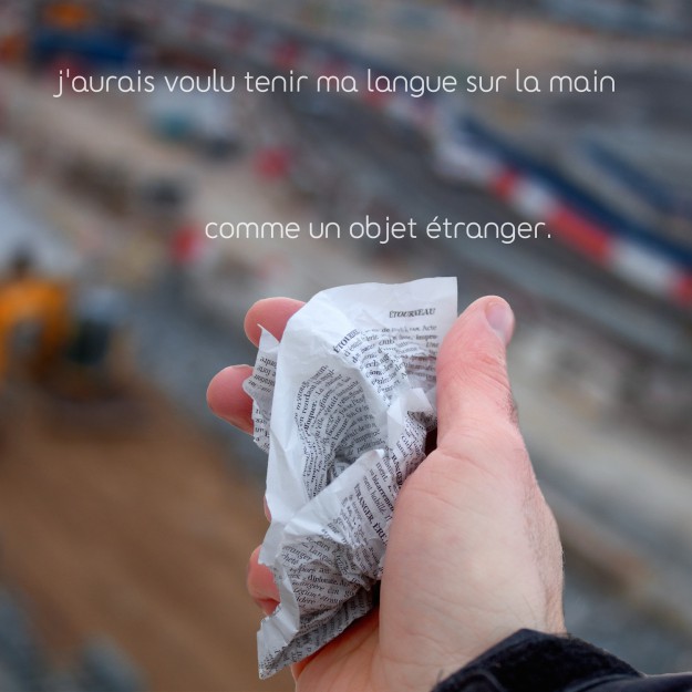 La relation du language à l'espace, et plus précisément la nature des espaces sémantiques a fait l'objet d'un chantier avec Sabine Ploux, chercheuse en traitement du language au CNRS. 